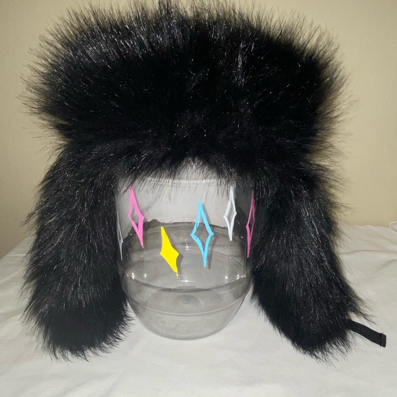 Rosin Flannel and faux fur Trapper Hat - Picture 8 of 8